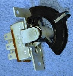 HEATER BLOWER FAN SWITCH, WITH OUT AC, USED