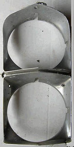 HEADLIGHT BEZEL, 67 DVL FW, USED
