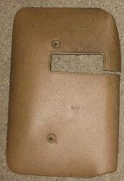 SHOULDER BELT COVER, RIGHT USED 74-77 A-BODY