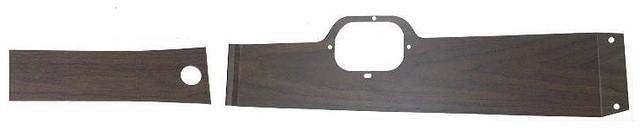 CONSOLE WOODGRAIN VINYL KIT, 4 SPEED, NEW, 67 GTO