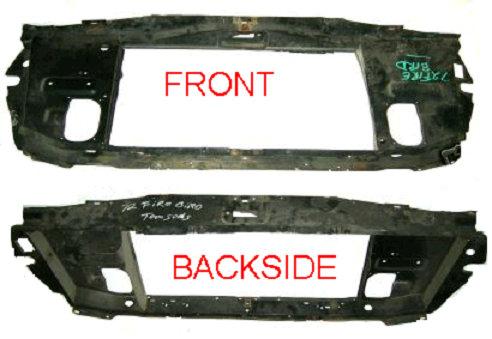 RADIATOR SUPPORT, USED, 70-75 TRANS AM FIREBIRD