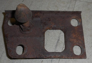 HOOD LATCH CATCH, ON HOOD, USED, 73-80 GM TRUCK
