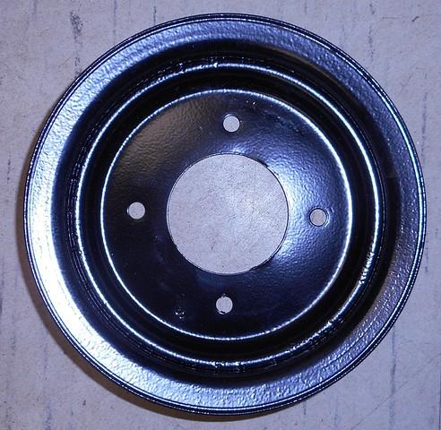 CRANK PULLEY, V8, FOR PS, 2 GROOVE, USED 68-70 PONTIAC