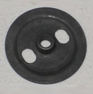 DOOR OR QUARTER GLASS ROLLER NUT, ROUND, EACH