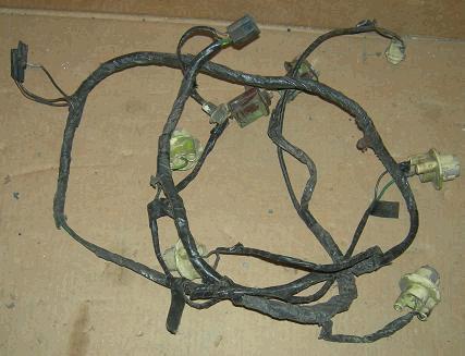 TAIL LIGHT HARNESS, RS, USED, 69 CA, w/SOCKETS