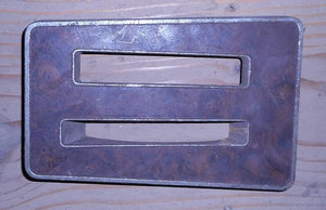 CONSOLE SHIFTER PLATE, FOR AUTOMATIC TRANS, WOODGRAIN, USED