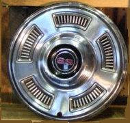 WHEEL COVER, 14" SS, 67 CHEVY, EA, USED