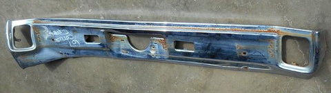 REAR BUMPER, USED, w/BACK-UP LIGHT HOLES