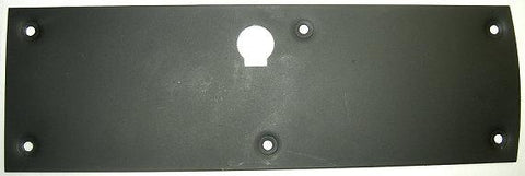 CONSOLE DOOR BACKING PLATE, STEEL, REPRO