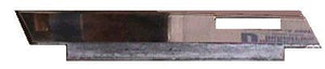 QUARTER PANEL MOLDING LOWER, REAR, LH, 81-5 MC, WHEEL OPENING TO BUMPER, 24" X 4" USED