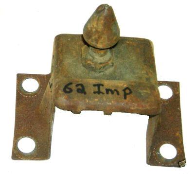 HOOD LATCH CATCH, USED, 62 IMPALA BELAIR BISCAYNE