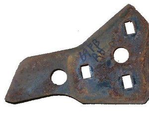 FRONT BUMPER BRACKET, RIGHT, TRIANGLE, USED, 69 FIREBIRD