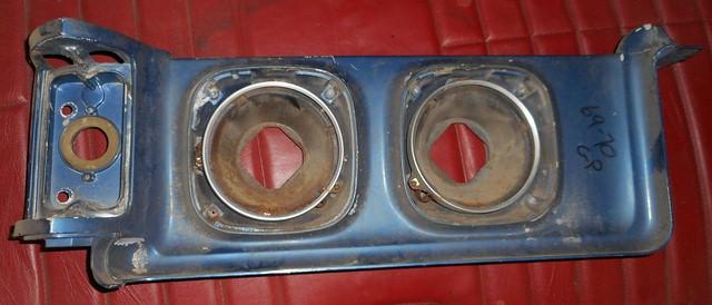 HEADLIGHT PANEL ,RIGHT USED 69 70 GRAND PRIX