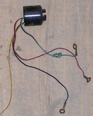 LOW FUEL WARNING SWITCH, 68-9 CA NV, w/CONSOLE GAUGES, USED