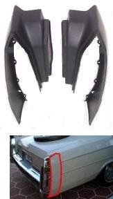 QUARTER EXTENSION FILLERS, RWD, NEW, 80-92 DEVILLE