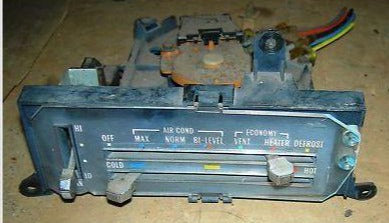 HEATER CONTROL, AC, 75-77 GP GA, USED