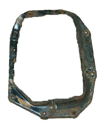 KICKPANEL AC DUCT FLANGE ,USED 64-7 A-BODY
