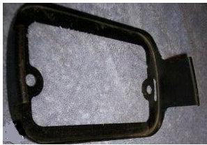 PARK LIGHT MOUNTING BRACKET, RH, 69 GTO, USED