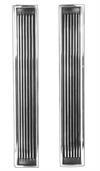 HOOD LOUVERS, SS, PAIR, NEW 67 CHEVELLE SS