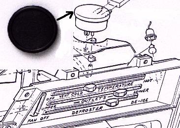 AC COMPRESSOR SWITCH RUBBER CAP ,NEW, 67 CAM FB IMPALA 68 VETTE