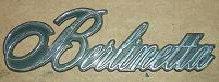 EMBLEM (BERLINETTA) 79-81 CA, GRILL ROOF TRUNK, USED