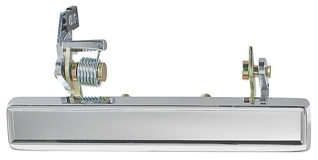 OUTSIDE DOOR HANDLE, RIGHT, CHROME, NEW, 76-88 G-BODY, 77-79 B-BODY