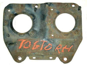HEADLIGHT BACKING PLATE, RIGHT, USED, 70 GTO