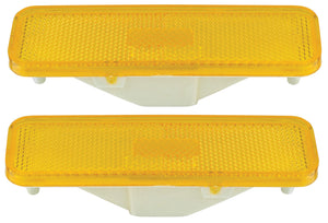 FRONT MARKER LIGHT ,NEW PAIR 82-87 ELCAMINO MALIBU