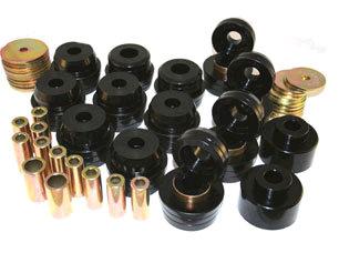 BODY BUSHING KIT, RED, 78-88 A-BODY, GEL, BODY-FRAME, POLYURETHANE, 18P