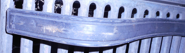 FRONT BUMPER IMPACT STRIP, USED 75 CUTLASS 442