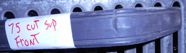 FRONT BUMPER IMPACT STRIP, USED 75 CUTLASS 442