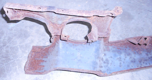 FRONT HEADER PANEL, w/RS, USED, 70-73 CAMARO