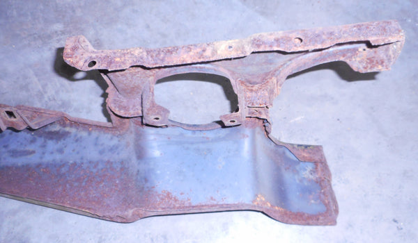 FRONT HEADER PANEL, w/RS, USED, 70-73 CAMARO