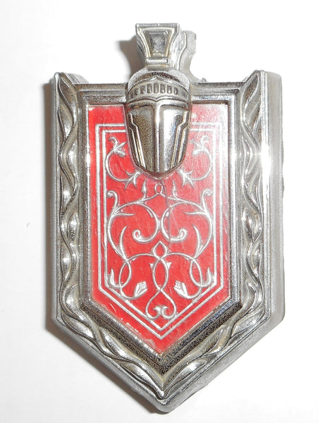 TRUNK LOCK EMBLEM, w/KEY HOLE, USED, 78-80 MONTE CARLO