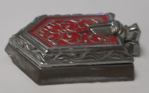 TRUNK LOCK EMBLEM, w/KEY HOLE, USED, 78-80 MONTE CARLO