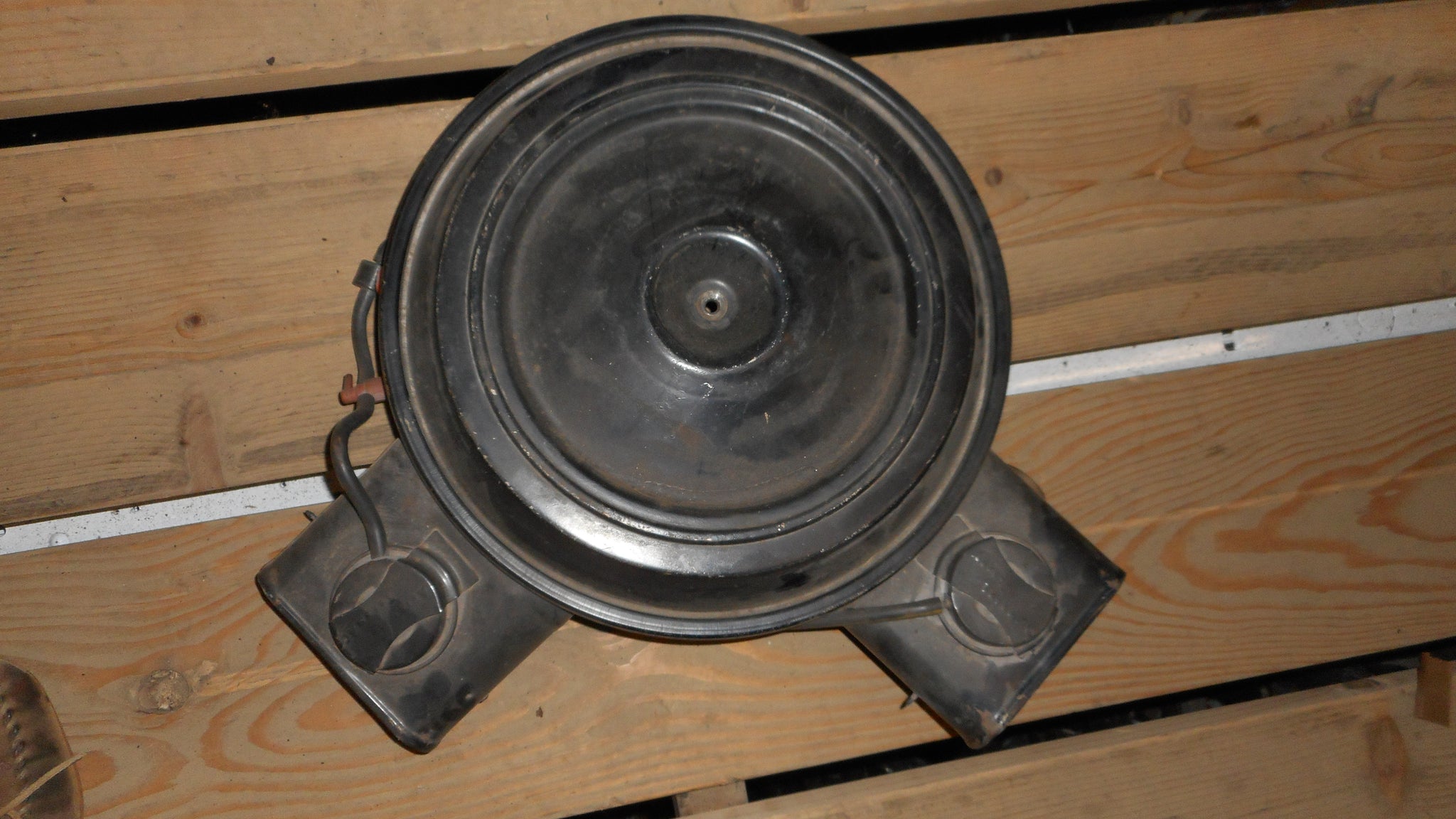 AIR CLEANER, DUAL SNORKEL, USED, 84 CAMARO