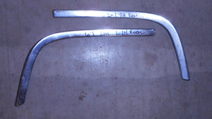 TAILLIGHT EYEBROW MOLDINGS ,USED PAIR 67 IMPALA COUP