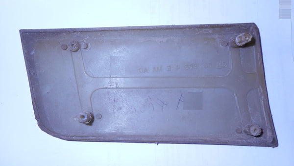 FRONT BUMPER END MOLDING, RIGHT USED 81-88 MONTE CARLO