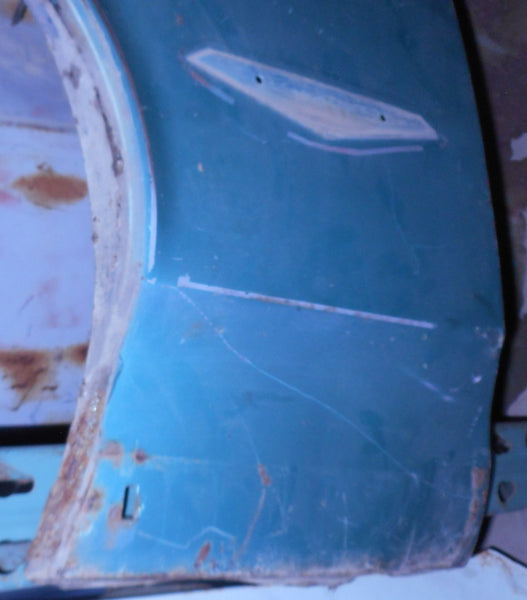 FRONT FENDER, LEFT, USED, 67 GTO LEMANS