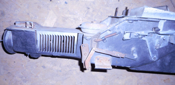 HEATER CORE BOX, w/AC, USED, 75-76 NOVA , X-BODY
