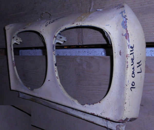 FENDER EXTENSION, LEFT, USED, 70 CHEVELLE