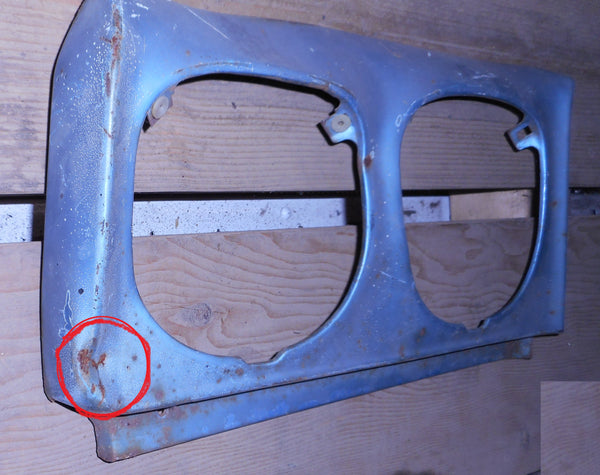 FENDER EXTENSION ,RIGHT, USED, 70 CHEVELLE