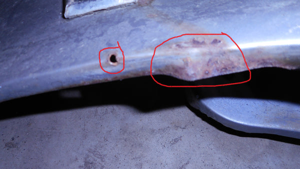 FRONT FENDER ,LEFT USED 82-7 ELCAMINO CABALLERO