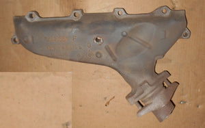 EXHAUST MANIFOLD, LEFT SIDE, FOR 350", USED, 71-74 BUICK