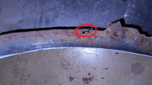 FRONT FENDER ,USED LEFT, 78-81 CAMARO