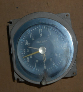 DASH CLOCK ,USED 64-67 GTO LEMANS