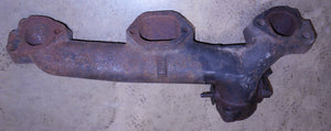 EXHAUST MANIFOLD, RIGHT, CAST# 328, USED, 63-67 PONTIAC
