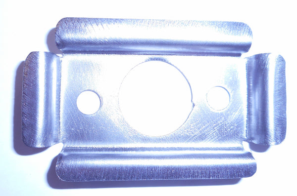 TRUNK LOCK HOUSING & EMBLEM RETAINER, NEW, 69 FIREBIRD