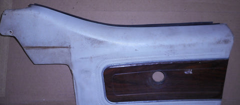 QUARTER TRIM REINFORCEMENT ,LEFT USED 70-72 CUTLASS CONVERT