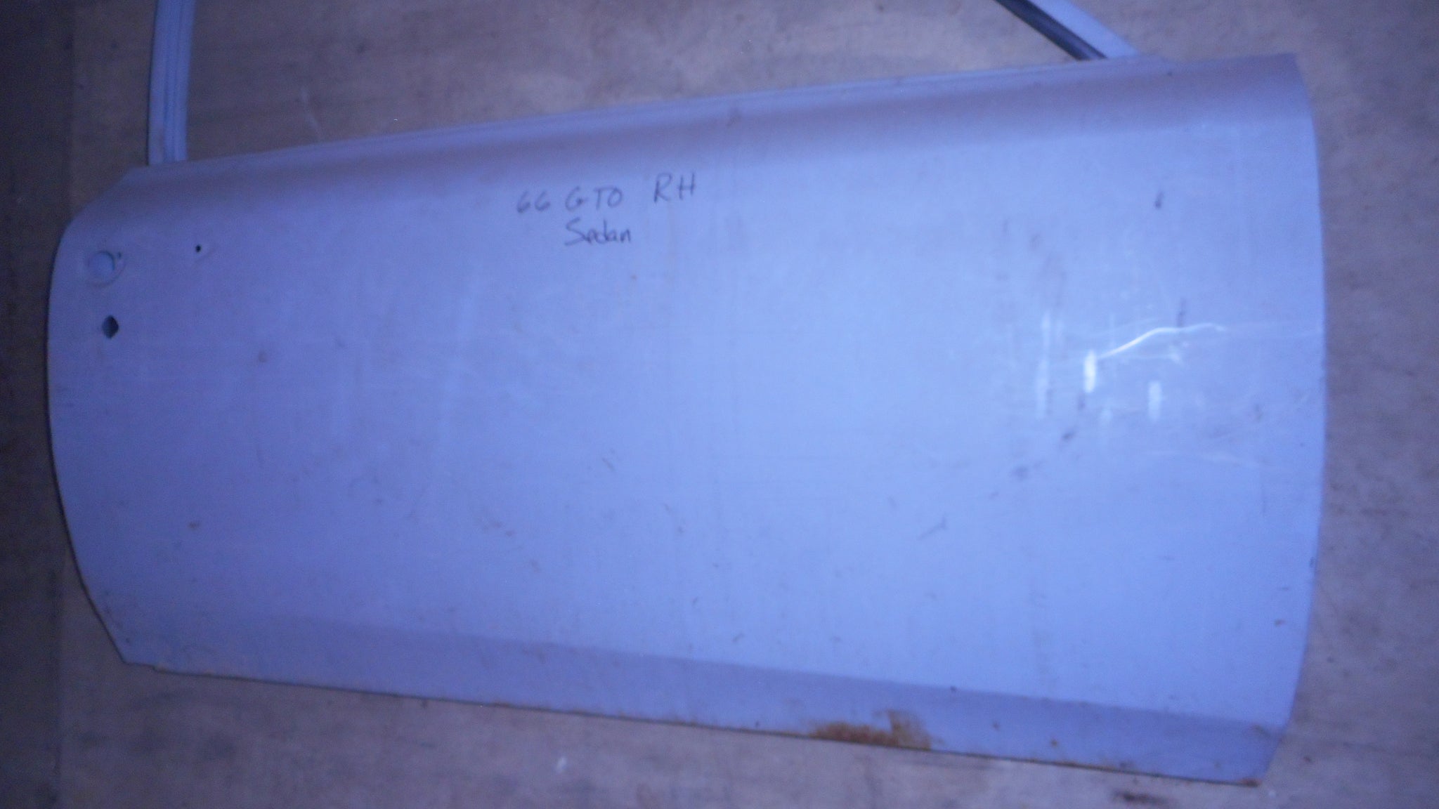 DOOR SHELL, RIGHT 2 DR SEDAN USED 66 67 GTO TEMPEST LEMANS